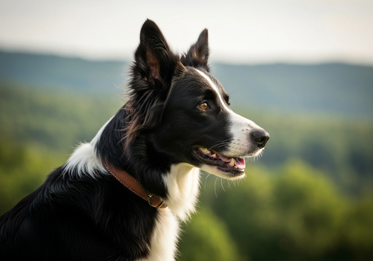 Border Collie portrait